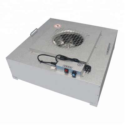 China original factory air exhaust cheap plastic impeller mini FFU Fan filter Unit High Efficiency FFU with HEPA Filter