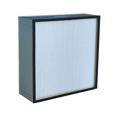 Production Plant large air flow H14 fiberglass clapboard hepa filter 35.2 29.5