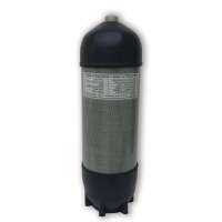 Acecare 9L China High Quality Empty Carbon Fiber Gas Cylinder Medical Oxygen Cylinder for Sale with Boots