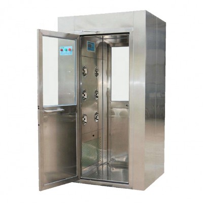 China High Quality Class 1000 double Blowing Air Shower Double person  clean room automatic air shower