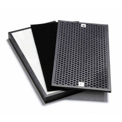 H13 HEPA Partsfactory direct sale Customized Panel Activated Carbon True HEPA Air Filter Replacement for Air Purifier