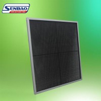 Clean room cabinet ventilation fan filter