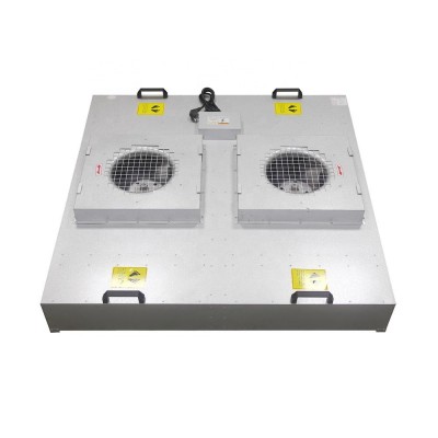 Big air flow Direct factory AC Power 220V 50HZ FFU ULPA filter fan filter unit supplier Cleanroom FFU design for Ceiling